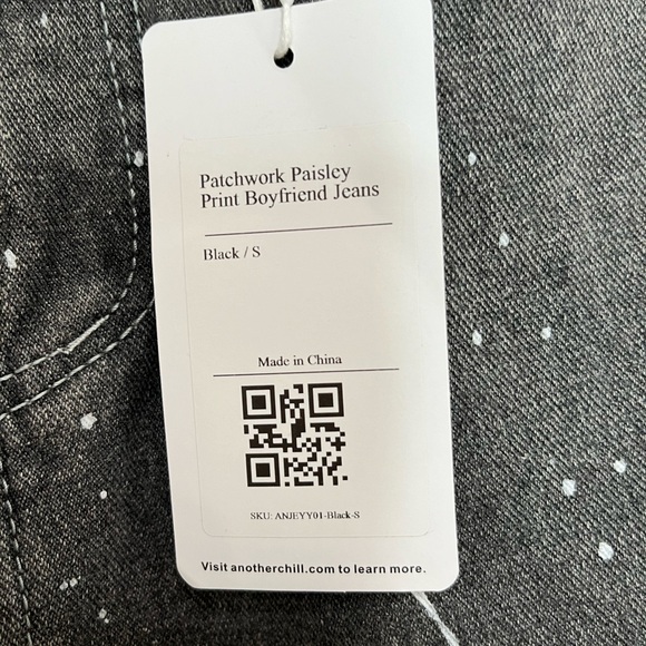 NWT AnotherChill Method to the Madness Boyfriend Jeans size S - Picture 4 of 7